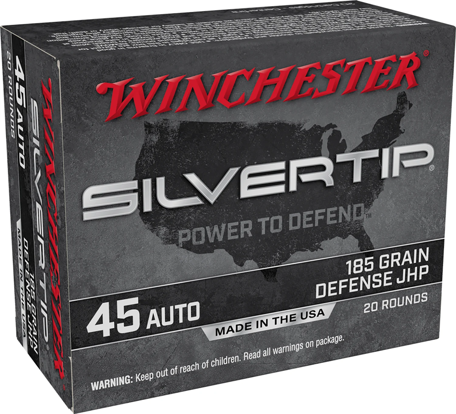 Winchester .45 ACP 185gr – 20rd