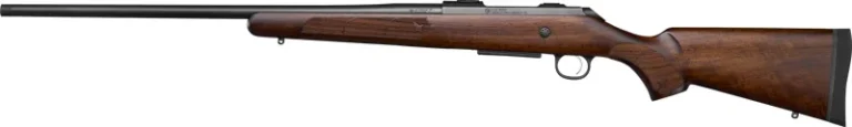 CZ 600 ST2 AMERICAN 243 WIN - 20" BLUED WALNUT STOCK