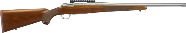 RUGER HAWKEYE HUNTER LEFT HAND - 6.5CM SS WALNUT THREAD