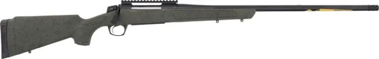 CVA CASCADE 7MM PRC 24" #3 - W/RAIL BLACK/OD GREEN