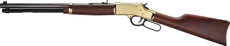 HENRY BIG BOY BRASS 45LC - SIDE GATE 20" OCTAGON WALNUT