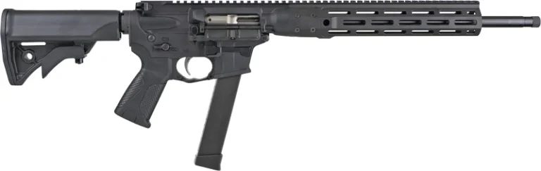 LWRC IC NINE CARBINE 9MM 16" - 27RD MAG ADJ BLACK STOCK
