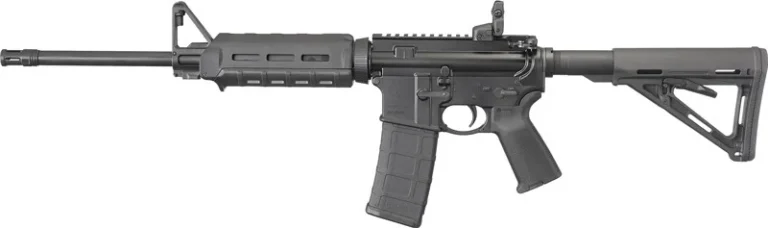 RUGER AR556 223 30-SHOT MAGPL - MOE BLK SIX POSITION STOCK